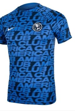 Nike Women's Blue Club América Graphic Soccer Tee